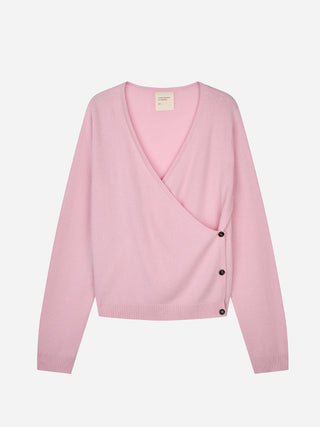 Women's French Cardigan - Light Pink