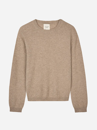 Women's Oversized Roundneck - Toast