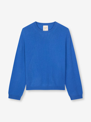 Women's Oversized Roundneck - Cobolt