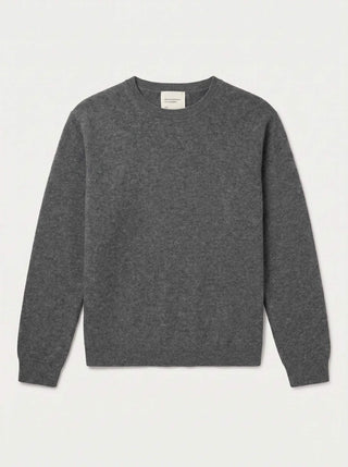 Women's Oversized Roundneck - Heather Grey