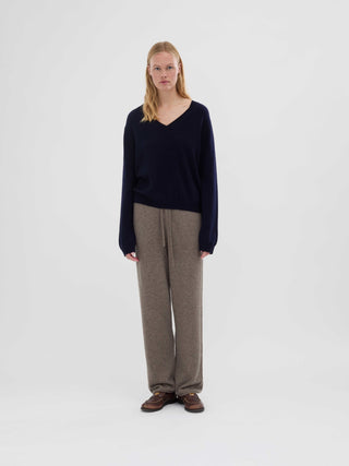 Women's Straight Sweatpants - Truffle