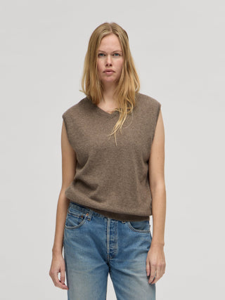Women's Vest - Truffle