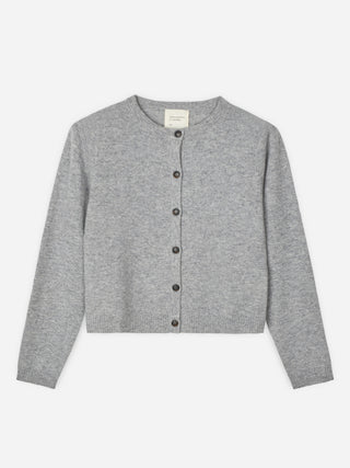 Womens O-Cardigan - Heather Grey Light