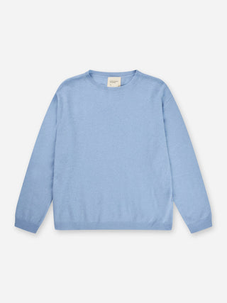 Women's Oversized Roundneck - Light Blue