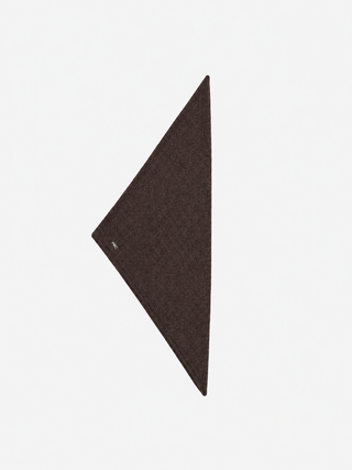 Cashmere Mini Scarf - Black Truffle