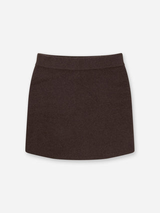 Women's Mini Skirt - Black Truffle
