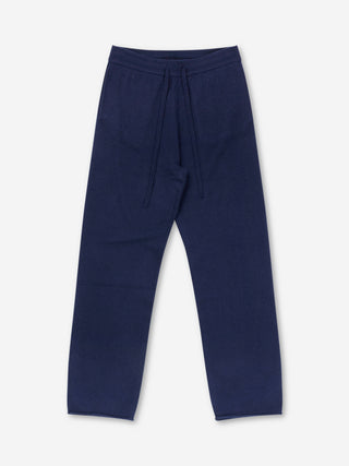 Women's Straight Sweatpants - Navy Blue